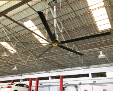 HVLS Fan For Warehouse In Vancouver