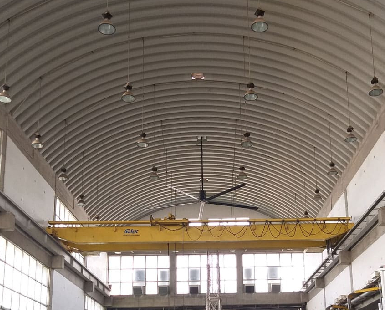 HVLS Fans For Trussless Roof In Lakhisarai